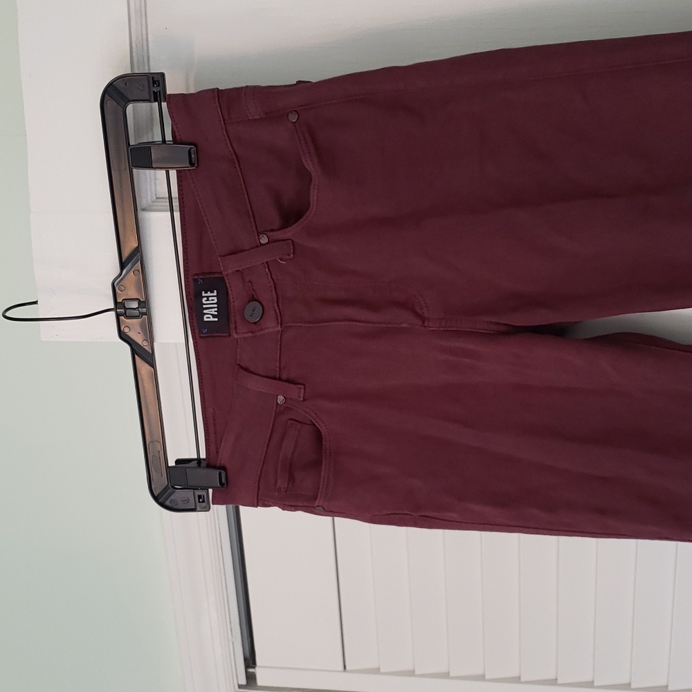 A pair of Paige Jeans